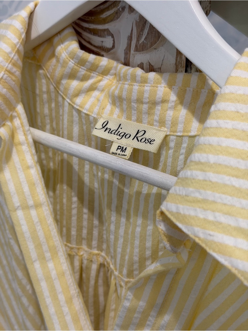 Yellow Wrap Midi Dress with Self Tie Belt - Picture 2 of 6
